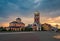 Church of the Nativity on central square of Halych, Ivano-Frankivsk region, Ukraine