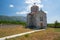 Church near the Cetina water source spring in Croatia