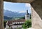 Church near Gruyere castle, Switzerland