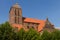 Church in old town Wismar in Germany