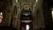 Church organ and interior in Broglie, Normandy France, TILT