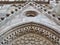 Church ornaments in the Buda Castle in Hungary, Budapest