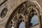 Church Orsanmichele. Decorate arcade with windows. Florence