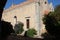 church of an orthodox monastery (arkadi) in crete