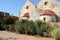church of an orthodox monastery (arkadi) in crete