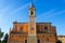 The church os St. Apollinaris in Castello di Serravalle, Valsamoggia, Emilia Romagna, Italy