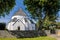 The church Osterlars Kirke on Bornholm