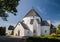 The church Osterlars Kirke on Bornholm