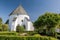 The church Osterlars Kirke on Bornholm