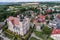 Church in Otmochow a town in Nysa County, Opole Voivodeship, Poland