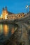 Church of Our Lady of Mount Carmel at night, St. Julian, Malta