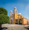 Church of Our Lady of Remedies at the top of Cholula pyramid - Cholula, Puebla, Mexico