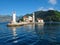 Church Our Lady Of The Rocks On A Islet In Kotor Bay