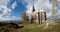 Church of Our Lady of Sorrows on BoÅ¾Ã­ Hora near the town of Å½ulovÃ¡ in the Czech Republic