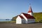 Church overlooking Vik, Iceland