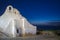 Church of Paraportiani at blue hour, Mykonos, Greece