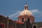 Church Parroquia Santa Maria de Asuncion. Tequisquiapan, Queretaro, Mexico.