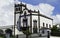 Church of ponta delgada on the azores