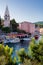 Church and port at Veli Losinj