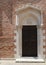Church portal in Urbino - Italy