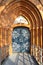 Church portal wustrow fischland germany