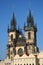 Church in Prague town square