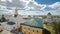 The Church of Resurrection and other churches in Rostov Kremlin timelapse.