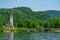 Church at Ribcev Laz near lake Bohinj in Slovenia