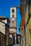 The church of Rivarolo Canavese