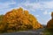 The Church Road in Autumn