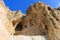 Church in the Rock formations at Cappadocia, Anatolia, Turkey