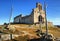 Church ruins in historical village of Castelo Mendo