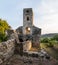 Church ruins on St Blaise hill near Lake Balaton, Hungary