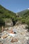 Church of Saint Anna above the Cannobino river near Cannobio in northern Italy