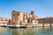 Church of Saint Dominic built on an island in Chioggia, Italy.