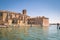 Church of Saint Dominic built on an island in Chioggia, Italy.