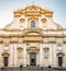 The Church of Saint Ignatius of Loyola in Rome