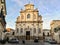 The church of Saint Mary della Provvidenza Chiesa delle Alcantarine in Lecce at sunset