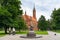 Church of Saint Mary`s Scapular located in Druskininkai city, Lithuania.