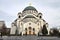 Church of Saint Sava in Belgrade. Serbia.