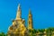 Church of Sainte Perpetue and fountain Pradier in Nimes, France