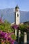 The Church of San Benedetto Abate in the famous Village of Limone sul Garda.