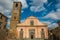 Church of San Donato in the main piazza in Civita di Bagnoregio