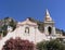 The church of San Giuseppe overlooking the Piazza IX Aprile in Toarmina, Sicily