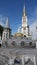 Church of Sanctuary of Our Lady of Lourdes in the Pyrenees, France