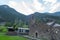 Church of Sant Marti de la Cortinada, Ordino, Andorra in Summer