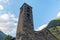 Church of Sant Marti de la Cortinada, Ordino, Andorra in Summer