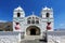 Church of Santa Ana de Maca, a beautiful church in Colca canyon, Arequipa region of Peru