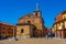 Church of Santa Maria at Plaza del Grano in Spanish town Leon