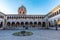 Church of Santo Domingo, Coricancha,Cusco, Peru,South America. Build on ruins of Incan Temple of the Sun.